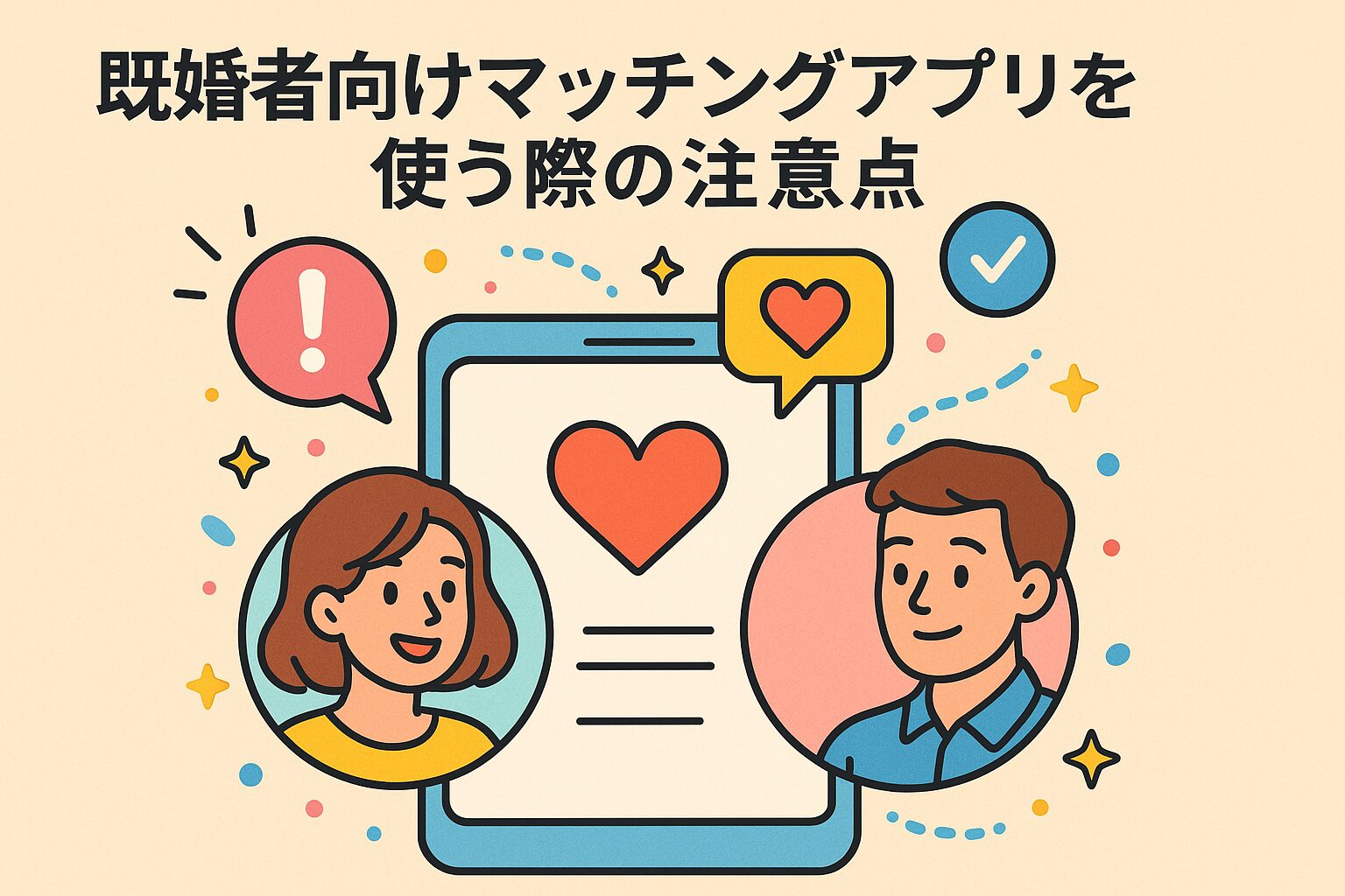 既婚者 マッチングアプリ 注意点